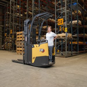 Stand-In/ Sit-on with Telescopic forks 1.2 tons - Image 4